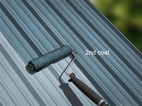 paint for metal roofing sheets|painting metal roof with roller.